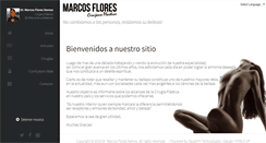 Desktop Screenshot of drmarcosflores.com